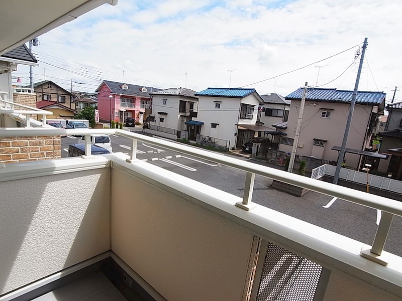 サンリット　ファミーユⅡ ベランダ