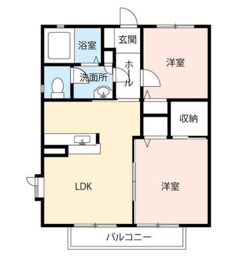 カーサ馬橋Ｃ 203号室 間取り