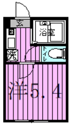 マーレ五反野 間取り図