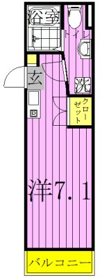 ADIK谷在家 間取り図