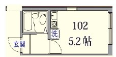 ベルエステート竹ノ塚Ａ 間取り図