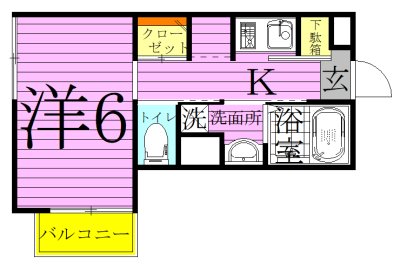 リブリ・ｓｕｎｆｌｏｗｅｒ 間取り図
