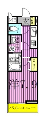 シリウス柏 間取り図