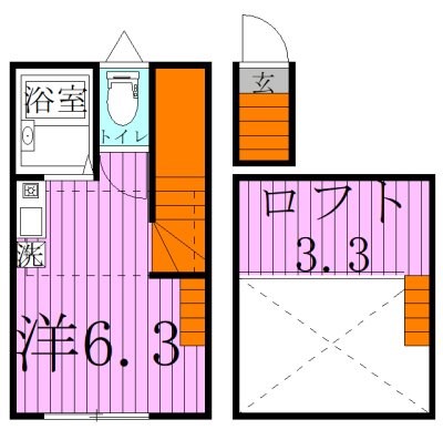 ヴェルミオン 間取り図