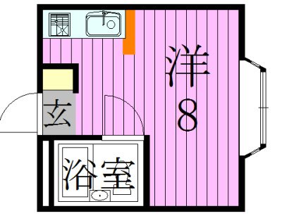 ベルピア北小金第3-2 103号室 間取り