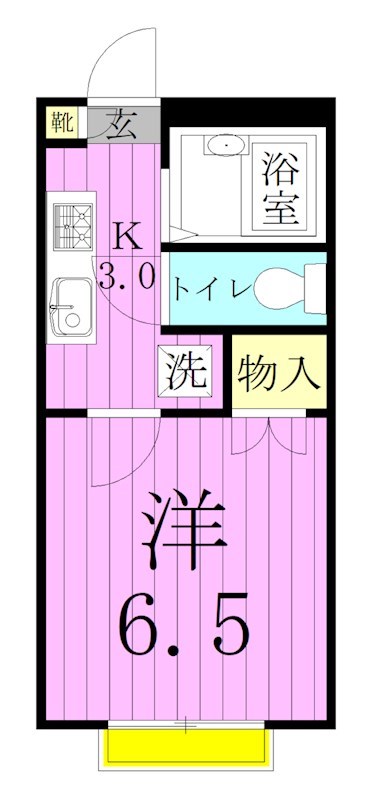 イリスガーデン福寿Ａ 間取り図