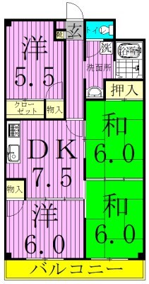 INSURANCE BLDG.XVI　～インシュランスビルディング16～ 111号室 間取り