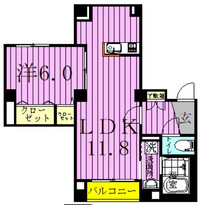 ラ・ルーチェ千寿 間取り図