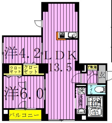 ラ・ルーチェ千寿 間取り図