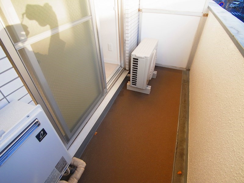 西馬橋マンション ベランダ