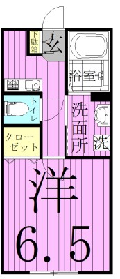 メゾンアレンヌ 302号室 間取り