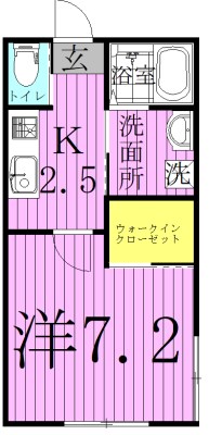 GARNIER～ガルニエ～ 102号室 間取り