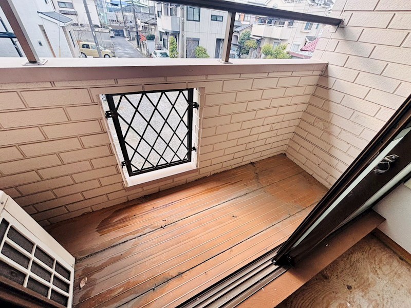 タウンズビルⅠ ベランダ