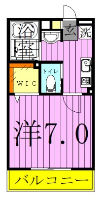 Ａｌｂｅｒ五反野 間取り図