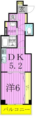 アーバンレックス西新井２ 間取り図