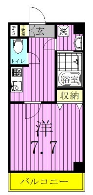 PREFERRED KASHIWA～プリファード　柏～ 403号室 間取り