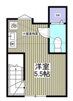 サークルハウス舎人弐番館 間取り図