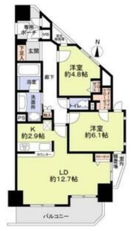 J'city綾瀬 間取り