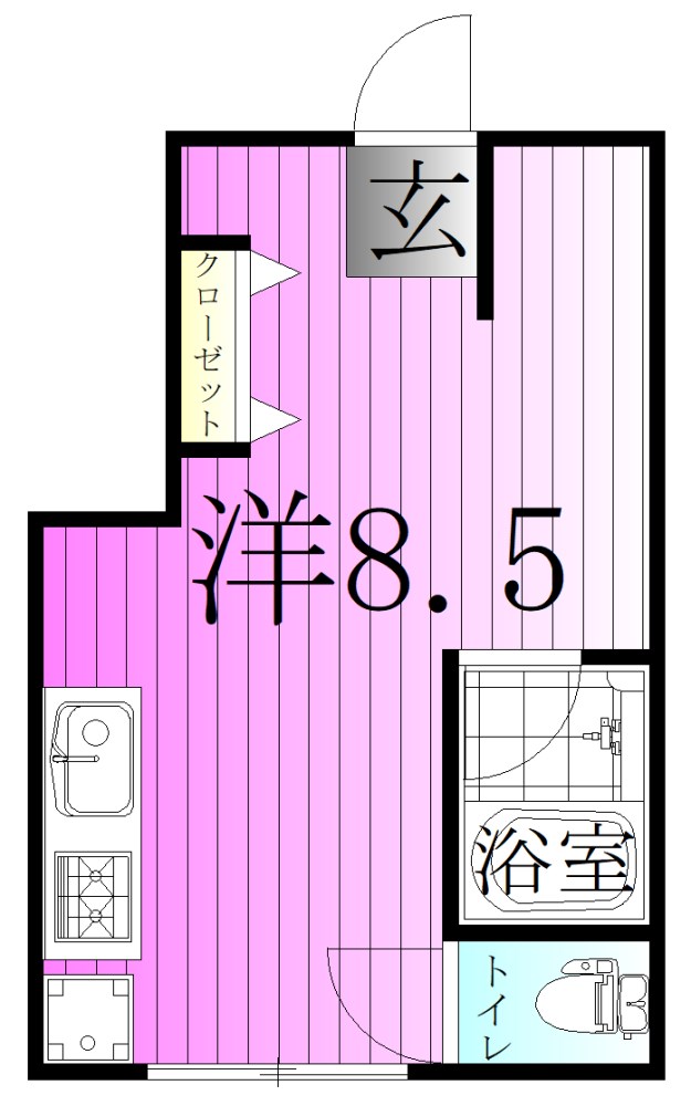 ラウレア西新井 間取り図