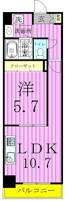 レジデンス・ラフィネ 202号室 間取り