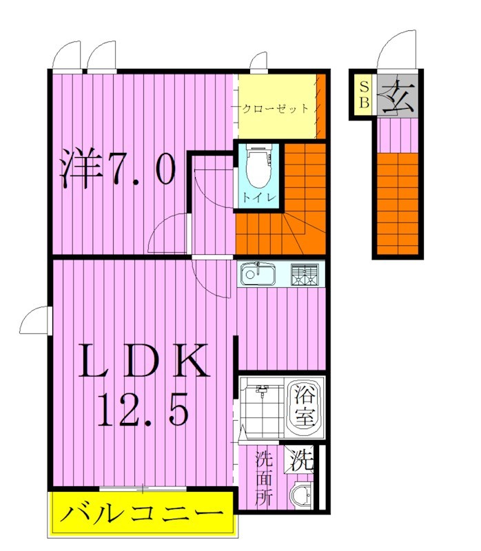 プレジオ綾瀬 間取り図