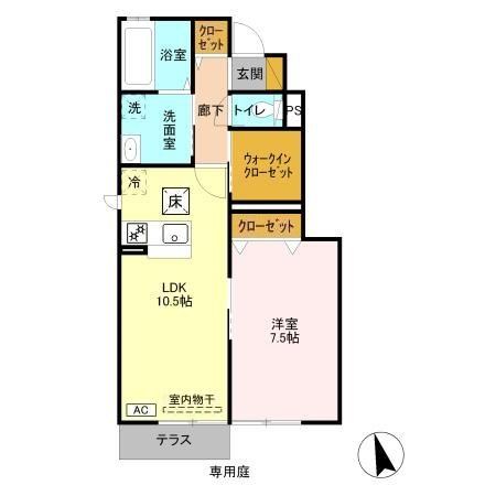 ＳＶＰシー 103号室 間取り