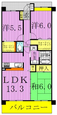 INSURANCE BLDG.Ⅷ　～インシュランスビルディング8～ 202号室 間取り