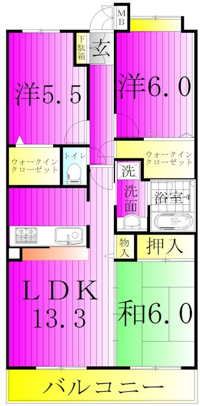 INSURANCE BLDG.Ⅷ　～インシュランスビルディング8～ 202号室 間取り