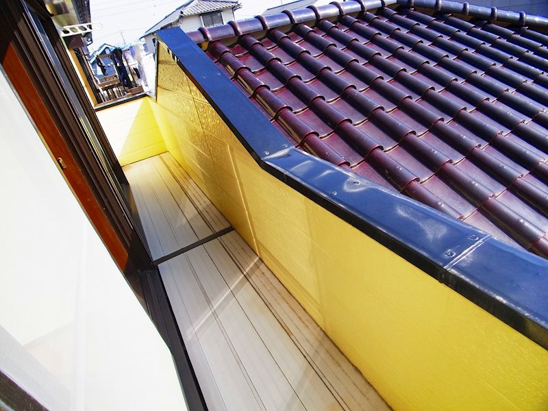 グリーンコート ベランダ