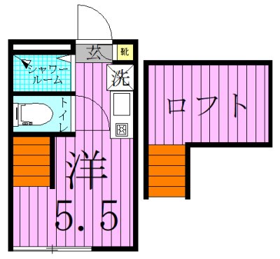 カーサダリア 間取り図