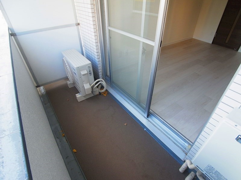 西馬橋マンション ベランダ