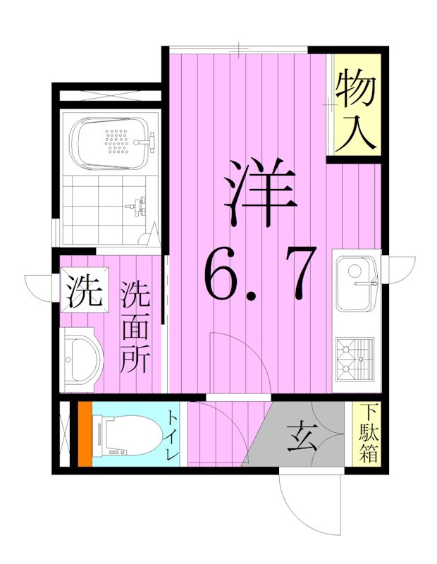 Ｈ＆Ａルミナス 間取り図