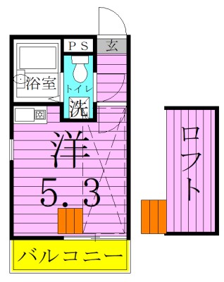 リンク亀有 間取り図