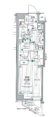 パレステージ六町Ⅳ 間取り図