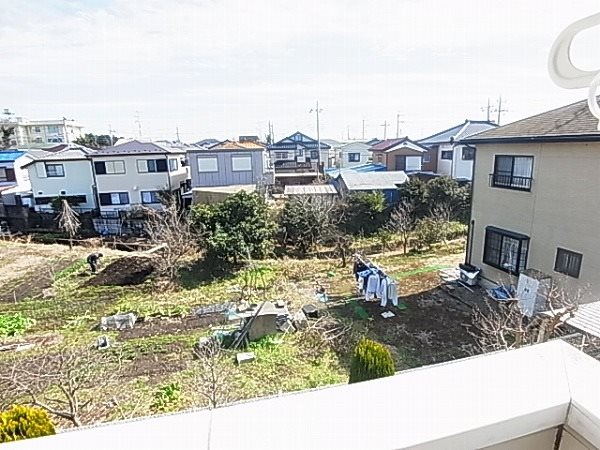 グリーンキャッスルⅤ ベランダ