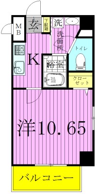 ＥＸＣＥＬ　ＫＥＩＷＡ 間取り図