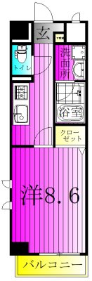 Ｋ・ブローテ・柏の葉Ｂ 404号室 間取り