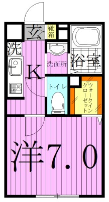 シャルム 間取り図