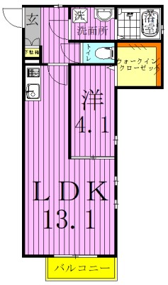 ＪＥＴ・ＳＡＯ 間取り図