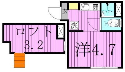 メゾン千住カルム 間取り図