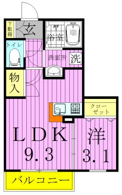 ペレグリン 間取り図