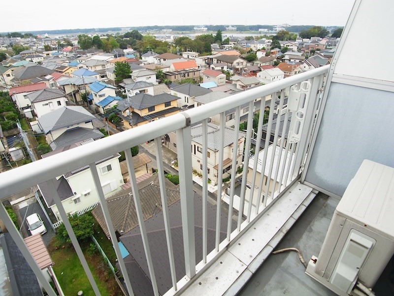セレスティン我孫子 ベランダ