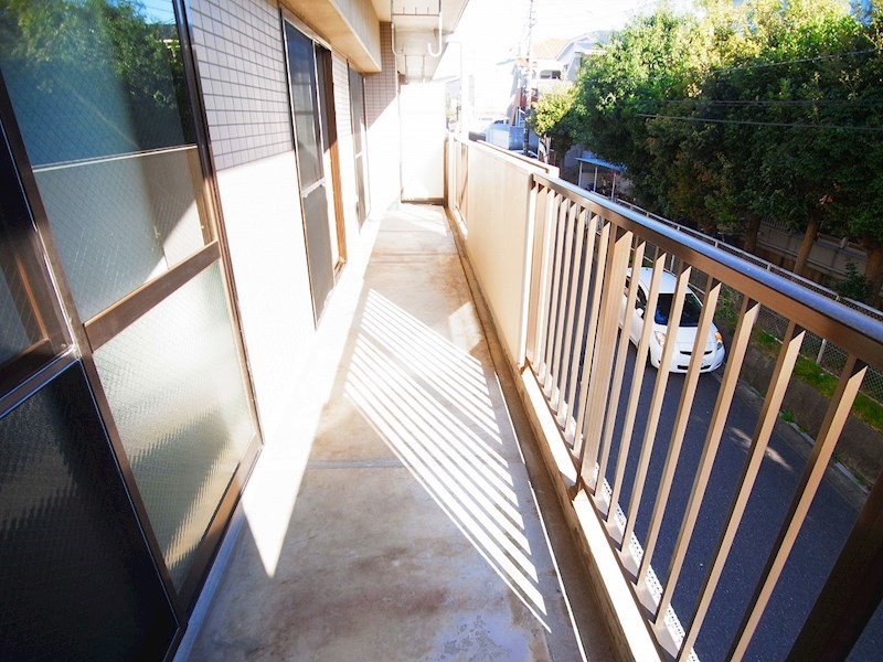 グレース松戸Ⅱ ベランダ