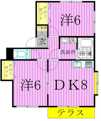 ラ・ベリーテ辰沼 間取り