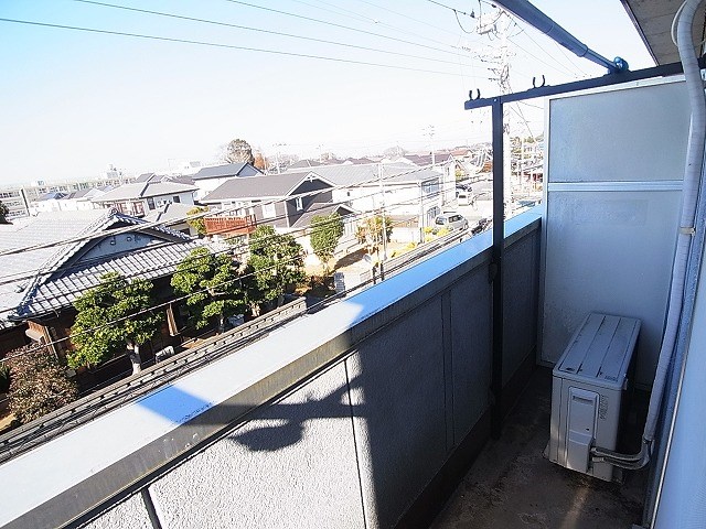 後関マンション ベランダ