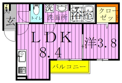 ＳＫ八潮 間取り図