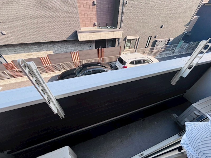 アムール橘 ベランダ