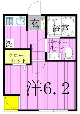アルカディア  間取り図
