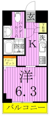 レアライズ綾瀬 間取り図