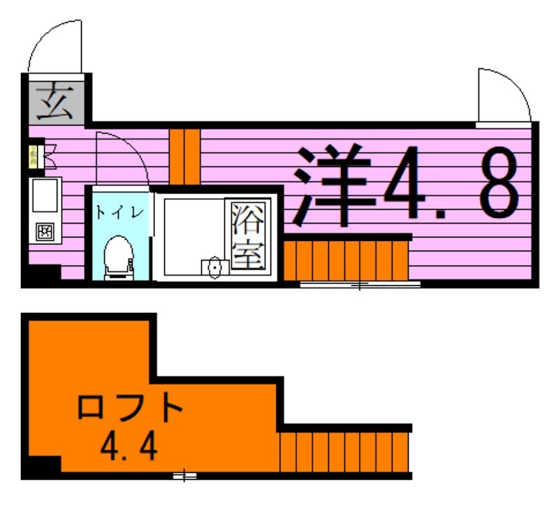 フィオーレ梅島 間取り図